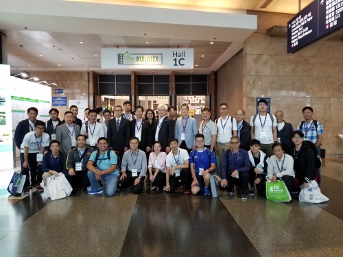 2018年5月9日到香港參觀「Build4Asia 2018建築科技、電氣照明及防火保安展覽會」